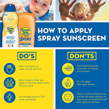 Load image into Gallery viewer, Banana Boat Kids Sport Tear Free, Sting Free, Reef Friendly Sunscreen Spray, Broad Spectrum SPF 50, 6 Ounces - Twin Pack
