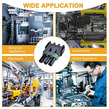 Load image into Gallery viewer, 301Pcs 20 Kits Waterproof Car Electrical Wire Connector Terminals Plug Kit 1/2/3/4/6/Male&Female Pin Small Plug 18-14AWG Water Resistend Truck Harness Plug Car Spark Plug Connector