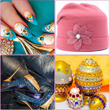 Load image into Gallery viewer, Selizo 3168pcs Rhinestones Nail Crystals Rhinestones with 30pcs Nail Metal Gems Jewels Stones for 3D Nails Art Decoration Nail Art Supplies