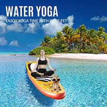 Load image into Gallery viewer, FunBase Sup Inflatable Stand Up Paddle Board with 10’6’’×32’’×6’’ Premium Paddleboard & Fast inflate Pump & Backpack Portable for Youth Adult Have Fun in River, Oceans and Lakes