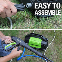 Load image into Gallery viewer, Greenworks 25-Foot Universal Pressure Washer High Pressure Hose Attachment 5200402