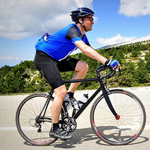 Load image into Gallery viewer, Sportneer Men's Cycling Shorts Biking Bike Bicycle Pants Half Pants 4D Coolmax Padded, Comfort, Breathable & Absorbent Black