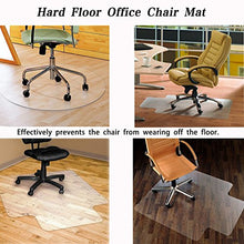 Load image into Gallery viewer, Office Chair Mat for Hard Wood Floors 36"x47" Heavy Duty Floor Protector Easy Clean