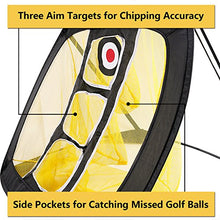 Load image into Gallery viewer, PodiuMax Pop Up Golf Chipping Net, Indoor/Outdoor Golfing Target Net for Accuracy and Swing Practice