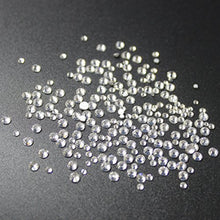 Load image into Gallery viewer, 4574pcs Nail Art Rhinestones Clear Nail Crystal Flat Back Circular Glass Studs Stones for 3D Nails Art Decorations Manicure Tools(1.3mm - 4.8mm) (Crystal Clear)