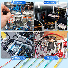 Load image into Gallery viewer, 255 PCS Heat Shrink Butt Connectors HIRALIY 100 PCS Solder Seal Wire Connectors & 155 PCS Heat Shrink Crimp Connectors Waterproof Electrical Terminals Kit for Marine Automotive Motorcycle Wiring