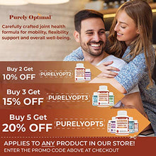 Load image into Gallery viewer, Premium Glucosamine Chondroitin MSM Supplement Tablets w/ Turmeric & Boswellia - Max Strength Joint Pain Relief & Lubrication, Anti-Inflammatory - Glucosamine Sulfate Joint Supplement for Men & Women