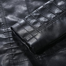 Load image into Gallery viewer, Tanming Women's Womens Hooded Faux Leather Jackets (Large, Black)