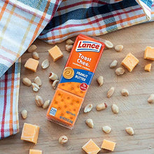 Load image into Gallery viewer, Lance Sandwich Crackers, ToastChee Peanut Butter, 8 Count Box