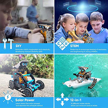 Load image into Gallery viewer, Sillbird Bundle – 2 Items STEM 12-in-1 Science Education Solar Robot Toys, 4-in-1 Solar Science Robot kit for Kids - Space Moon Exploration Fleet Toys kit