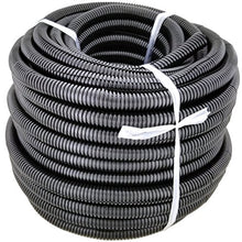 Load image into Gallery viewer, GS Power 1/2" | 50ft Split Loom Tube Polyethylene PE High Temperature Automotive, Marine, Industrial Electrical Wire & Cable Conduit (Available in: 1/4, 3/8, 1/2 & 3/4 inch)