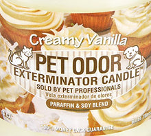 Load image into Gallery viewer, Specialty Pet Products Odor Exterminator Candle, Creamy Vanilla, 13 Ounce Jar (Pack of 2)