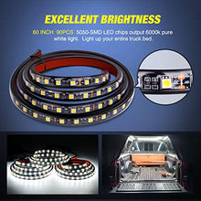 Load image into Gallery viewer, Nilight TR-09 3PCS 60 Bed Light Strip 270 LED with On/Off Switch Blade Fuse Splitter Extension Cable for Cargo, Pickup Truck, SUV, RV, Boat,2 Years Warranty