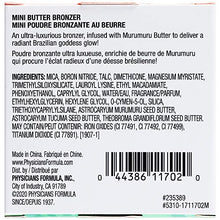 Load image into Gallery viewer, Physicians Formula Mini Murumuru Butter Cream Shimmer Makeup, Bronzer, 0.12 Ounce