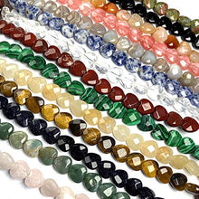 Load image into Gallery viewer, Natural Stone Beads,Natural Malachite Beads(10x10x5mm) for Jewelry Making DIY Bracelet Making Supplies 1 Strand 7.87"/20pcs(2 Strand)