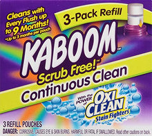 Load image into Gallery viewer, 3-Pack Refill – Kaboom Scrub Free! Continuous Clean with OxiClean