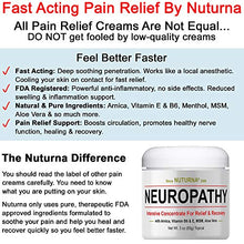 Load image into Gallery viewer, Neuropathy Nerve Pain Relief Cream - Maximum Strength Relief Cream for Feet, Hands, Legs, Toes Pain Reliever, Large 3 oz Ultra Strength Arnica, MSM, Menthol, Soothing, Fast-Acting Anti-Inflammatory
