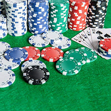 Load image into Gallery viewer, Homwom Casino Poker Chip Set - 300PCS Poker Chips with Aluminum Case, 11.5 Gram Chips for Texas Holdem Blackjack Gambling