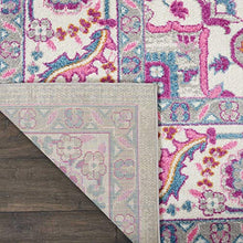 Load image into Gallery viewer, Nourison PSN20 Passion Persian Colorful Light Grey/Pink Area Rug 8' X 10'