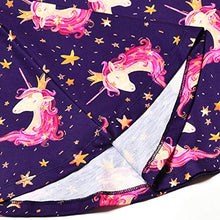 Load image into Gallery viewer, Long Sleeve Unicorn Dresses for Toddler Girls Casual Summer Sun Dresses 7 16