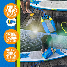 Load image into Gallery viewer, ZUP PaddleMORE Inflatable Stand-Up Paddleboard Seat, 12" x 12" x 30", Blue/Yellow (Paddleboard not Included)