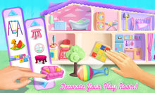 Load image into Gallery viewer, Sweet Baby Girl Doll House - Play, Care & Bed Time