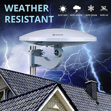Load image into Gallery viewer, Outdoor TV Antenna -Antop Omni-Directional 360 Degree Reception Antenna Outdoor, Attic,RV Used, 65 Miles Range Amplifier Booster 4G LTE Filter, Waterproof, Anti-UV Easy Install (PL-4348226423)