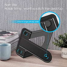 Load image into Gallery viewer, HappyHapi Bookend Supports, Heavy Duty Metal Black Bookend Support, 6 x 5 x 6 Inch, Set of 7 Pairs
