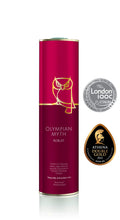 Load image into Gallery viewer, Olympian Myth Koroneiki Robust Extra Virgin Olive Oil - Polyphenol Rich (786 MG/KG) - Award Winning - 70X MORE Hydroxytyrosol Polyphenols - Early Harvest - Single Origin – Premium - Monovarietal - Cold Pressed - 750 ml (25.36 fl oz)