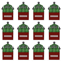 Load image into Gallery viewer, Big Dot of Happiness End Zone - Football - Treat Box Party Favors - Baby Shower or Birthday Party Goodie Gable Boxes - Set of 12