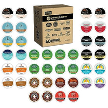 Load image into Gallery viewer, Keurig Coffee Lovers' Collection Sampler Pack, Single-Serve K-Cup Pods, Compatible with all Keurig 1.0/Classic, 2.0 and K-Café Coffee Makers, Variety Pack, 40 Count