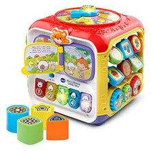 Load image into Gallery viewer, VTech Sort and Discover Activity Cube, Red, Great Gift for Kids, Toddlers, Toy for Boys and Girls, Ages 1, 2, 3