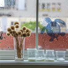 Load image into Gallery viewer, GORGECRAFT 4PCS Sea Animal Window Decals Static Sea Turtles Glass Sliding Door Sticker Clings Waterproof Vinyl Film Ocean Bedroom Bathroom Decals for Prevent Stop Birds Dogs Pets Strikes