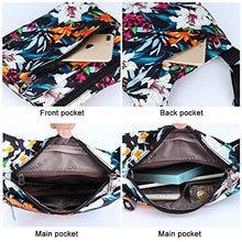 Load image into Gallery viewer, STUOYE Nylon Multi-Pocket Crossbody Purse Bags for Women Travel Shoulder Bag (1901 Lily)