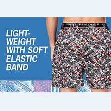 Load image into Gallery viewer, Badger Smith - Men's Boxer Shorts, Comfortable Cotton Boxers, 100% Cotton Print Multicolor Boxers for Men, Multi Pack