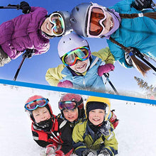 Load image into Gallery viewer, Ski Goggles, Pack of 2, Snowboard Goggles for Kids, Boys & Girls, Youth, Men