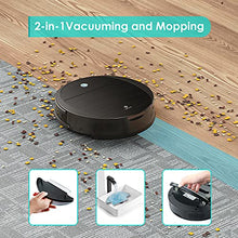 Load image into Gallery viewer, Robot Vacuum Cleaner 11 inch Small Body 500ml Dust Box, Self Vacuum Cleaner Robot Without Roller Brush Suction Very Good for Pet Hair, Hard Floors, Low Pile Carpet, Lefant M213