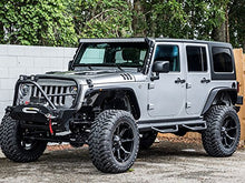 Load image into Gallery viewer, Havoc HS2 Black Hoop Nerf Bars Truck Steps (fits Only) 2014-2018 Chevy Silverado GMC Sierra 1500 Crew Cab