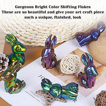 Load image into Gallery viewer, Silafuy Chameleon Flakes Color Shifting, 8 Color Changing Pigment Powder Flakes for Nails Art Epoxy Resin Supplies, Holographic Chrome Chameleon Flakes Metallic for Tumblers Paints Eyeshadow Makeup