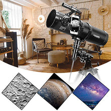 Load image into Gallery viewer, Telescope, Polaris 130EQ Newtonian Professional Astronomical Reflector Telescope Comes with Cellphone Adapter with 1.5X Barlow Lens & 1.25-Inch 13 Percent Transmission Moon Filter