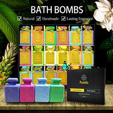 Load image into Gallery viewer, Perfume Gift Sets for Teens & Women Bath Bombs Set - Designer Fragrance Gift Set -18 Eu De Toilette Spa Bath Bombs for Women. Best Bath Bombs for Teenage Girls Party Favors.#1 Gifts for Teenage Girls!