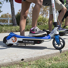 Load image into Gallery viewer, Pulse Performance Products Kids Electric Scooter with 12V Battery, Blue/White
