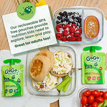 Load image into Gallery viewer, GoGo squeeZ Fruit on the Go Variety Pack, Apple Apple, Apple Banana, & Apple Strawberry, 3.2 oz. (20 Pouches) - Tasty Kids Applesauce Snacks - Gluten Free Snacks for Kids - Nut & Dairy Free - Vegan Snacks