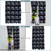 Load image into Gallery viewer, Franco Kids Room Window Curtains Drapes Set, 82 in x 63 in, Batman