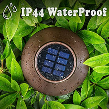 Load image into Gallery viewer, Solpex Solar Pathway Lights Outdoor,6 Pack Solar Garden Lights, Bronze Finshed, Waterproof Solar Walkway Lights Outdoor Lawn, Patio, Yard, Garden, Pathway, Walkway and Driveway.…