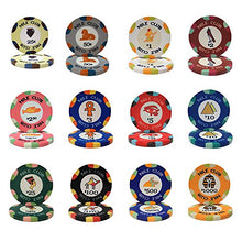 Load image into Gallery viewer, Brybelly Nile Club Casino Grade Ceramic 10-Gram Poker Chip – Pack of 50 ($1000)