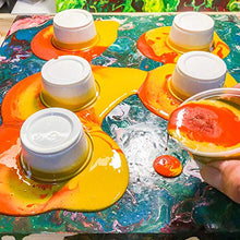 Load image into Gallery viewer, U.S. Art Supply Silicone Pouring Oil - 2-Ounce - 100% Silicone for Dramatic Cell Creation in Acrylic Paint