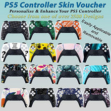 Load image into Gallery viewer, Midnight Black Sony DualSense Wireless PS5 Controller for Playstation 5, Bundled with PS5 Controller Skin Voucher & PremGear Cleaning Cloth