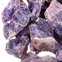 Load image into Gallery viewer, UFEEL 1lb Bulk Amethyst Crystal Raw- Large 1" Natural Rough Raw Purple Crystal Stone