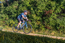 Load image into Gallery viewer, Schwinn Fastback AL Claris Adult Performance Road Bike, Beginner to Intermediate Bicycle Riders, 700c Wheels, 16-Speed Drivetrain, Medium/Large Aluminum Frame, Blue